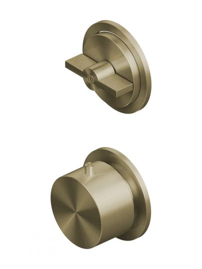 Термостатический смеситель Quadro design Valvola01 19 48.0.00 с 1 запорным краном схема 2