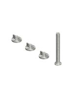 Смеситель на борт ванны Quadro design Valvola01 19 99 без излива схема 1