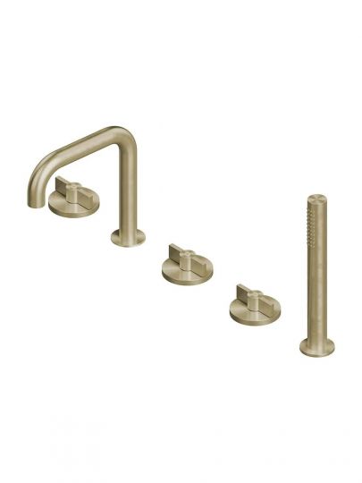 Смеситель на борт ванны Quadro design Valvola01 19 98 с изливом схема 3