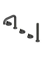 Смеситель на борт ванны Quadro design Valvola01 19 98 с изливом схема 4