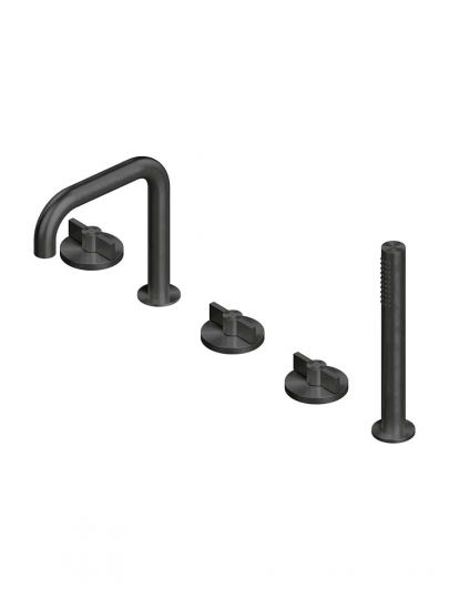 Смеситель на борт ванны Quadro design Valvola01 19 98 с изливом схема 4