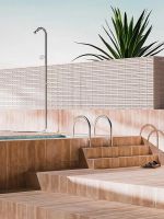 Уличный душ Quadro design CD021.1 AS с распылительной насадкой без шланга схема 8