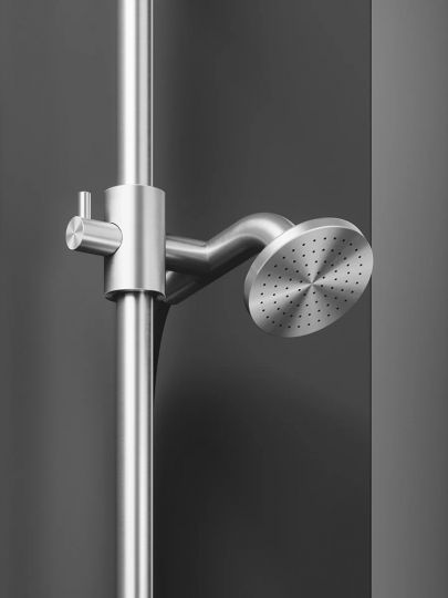 Душевой гарнитур Quadro design TS21.00 AS 80 мм сталь брашированная схема 5
