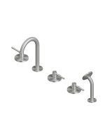 Смеситель на борт ванны Quadro design FFQT 21 98 с изливом схема 1