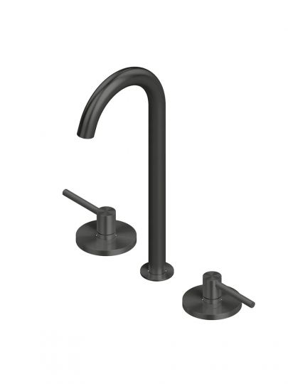 Смеситель для раковины Quadro design FFQT 21 32V на три отверстия высокий схема 2