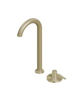 Смеситель для раковины Quadro design FFQT 21 32T на два отверстия высокий схема 2