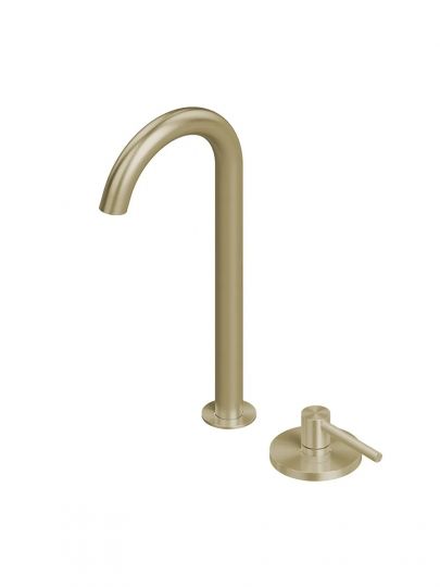 Смеситель для раковины Quadro design FFQT 21 32T на два отверстия высокий схема 2