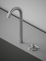 Смеситель для раковины Quadro design FFQT 21 32T на два отверстия высокий схема 5