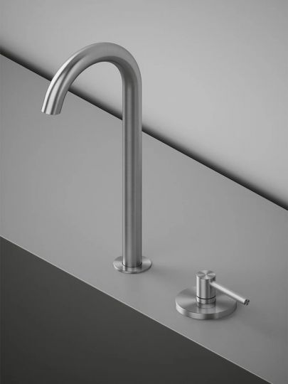 Смеситель для раковины Quadro design FFQT 21 32T на два отверстия высокий схема 5