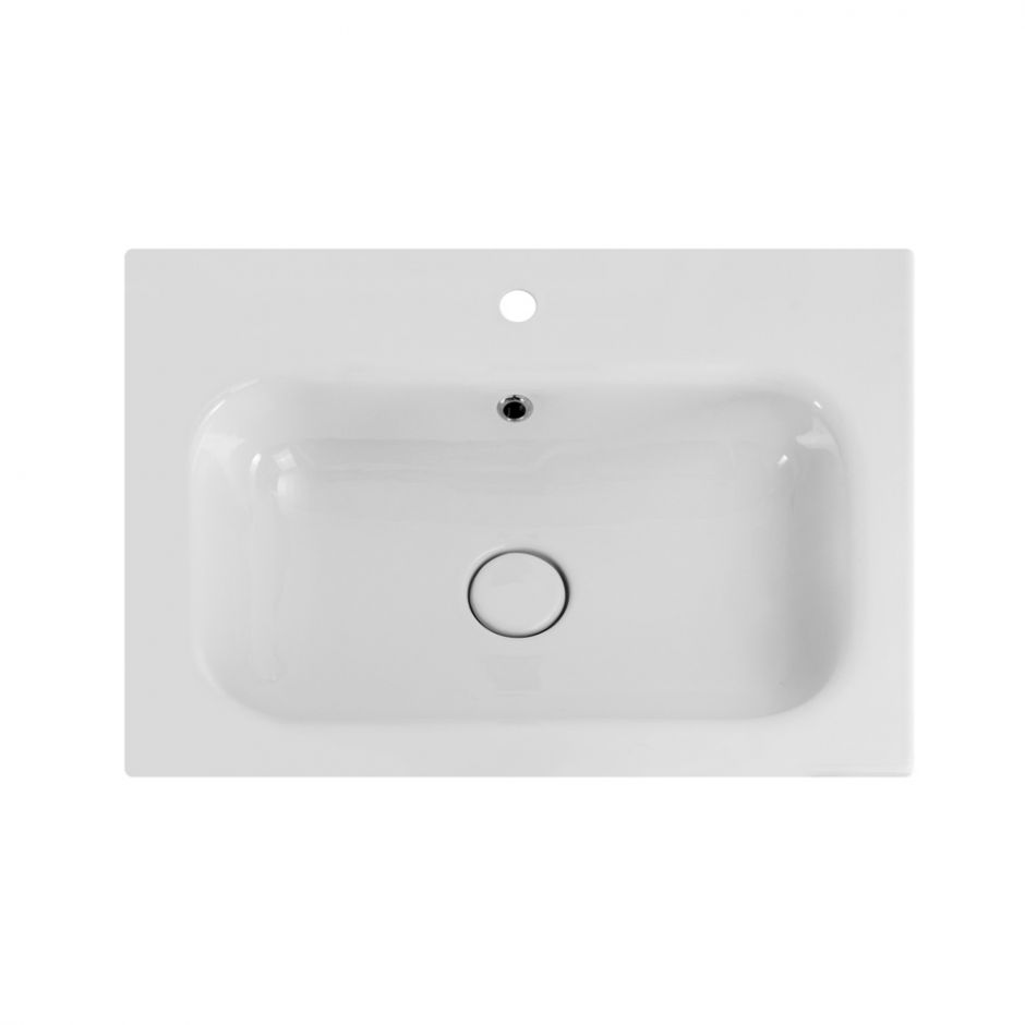 Керамическая раковина Cezares CZR-NAT, глубина 46 см