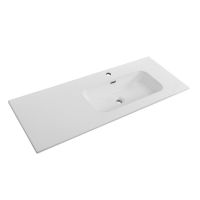 Керамическая раковина Cezares  CZR-8095 чаша слева/справа, глубина 46см схема 7