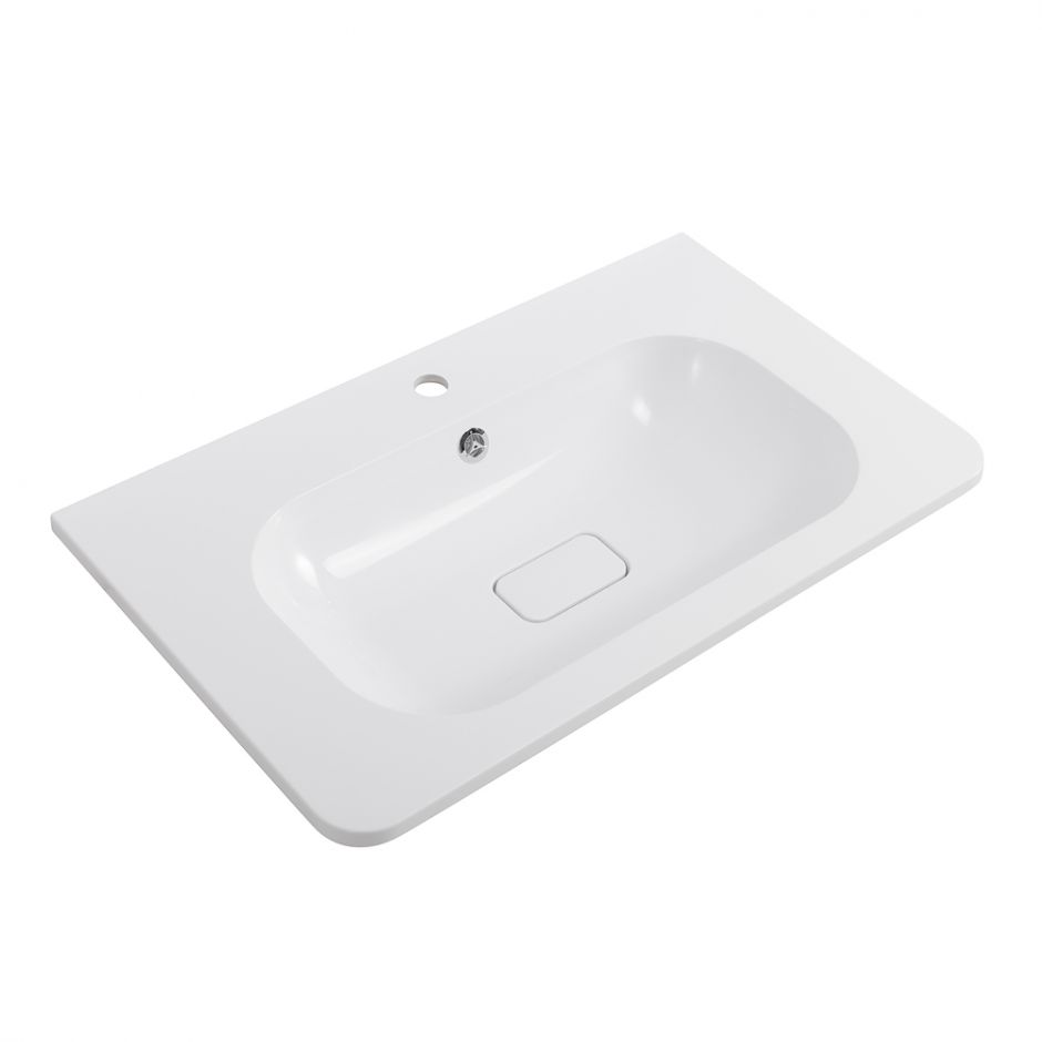 Раковина из искусственного мрамора Cezares RELAX 80х48