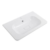 Раковина из искусственного мрамора Cezares RELAX 80х48 схема 1