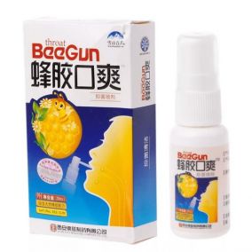 Спрей для горла BeeGun с прополисом и мятой для полости рта, 20 мл