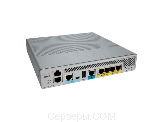 Контроллер Cisco 3504 AIR-CT3504-K9