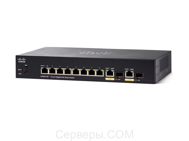 Коммутатор Cisco 250 SF250-24P