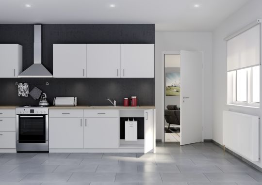 Накопительный водонагреватель под мойкой Stiebel Eltron ESH 5-10 U-N Trend +А схема 3