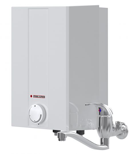 Накопительный водонагреватель над мойкой Stiebel Eltron ESH 5-10 O-N Trend +А схема 2