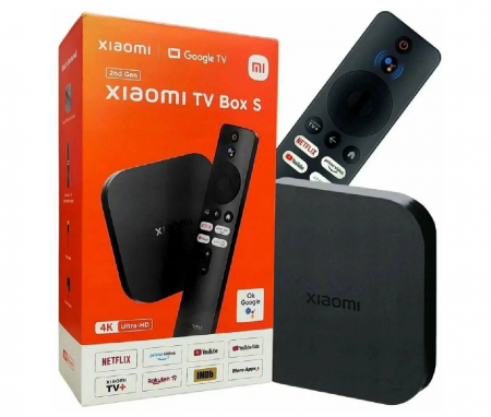 Xiaomi Mi TV Box S 2 Gen 4K Ultra HD, Обновленная версия (Global)