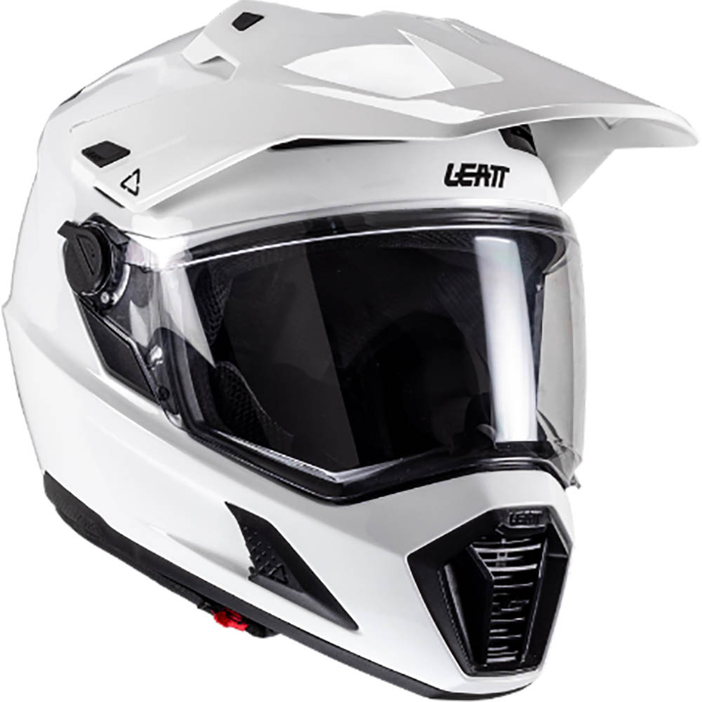 Leatt Helmet Kit ADV 8.5 V25 White (2025) шлем для путешествий + очки Leatt Velocity 4.5