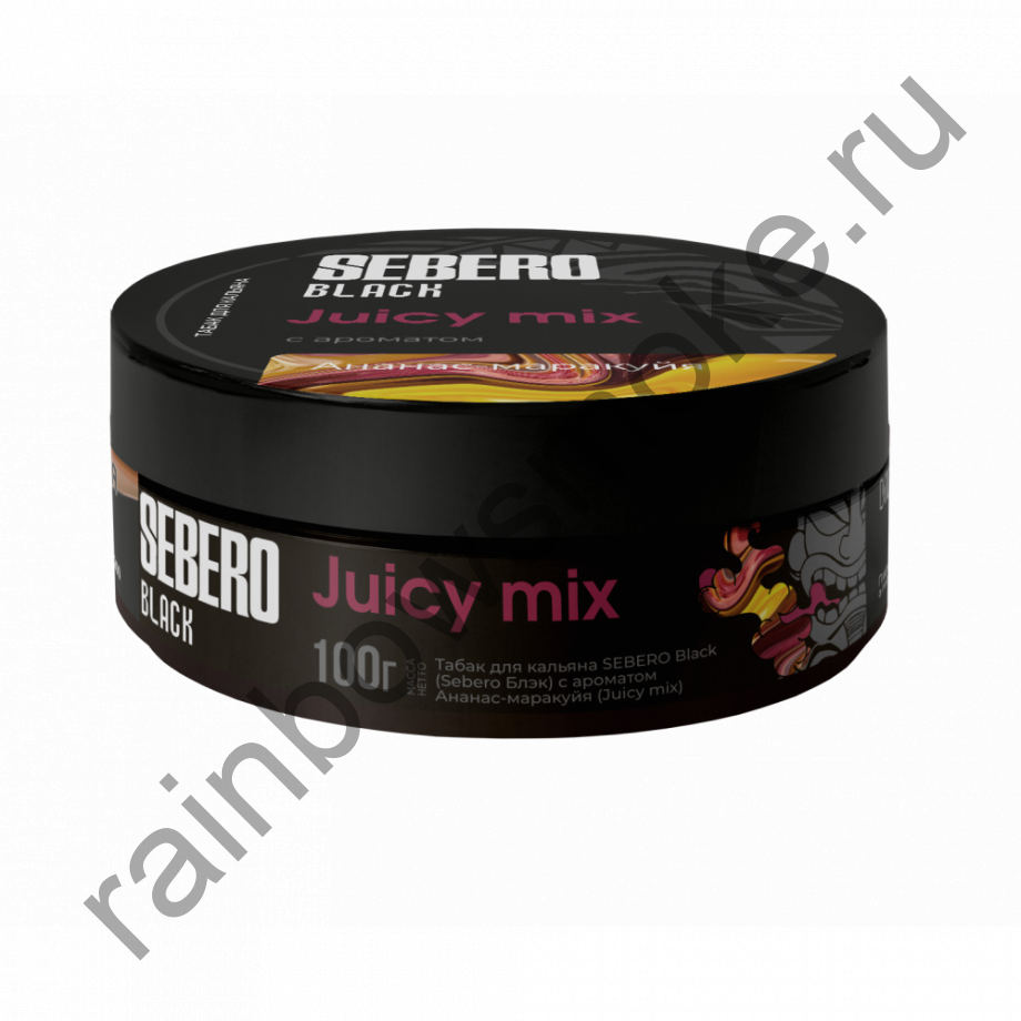 Sebero Black 100 гр - Juicy Mix (Ананас и Маракуйя)