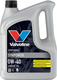 Valvoline SynPower 0W-40, 4л