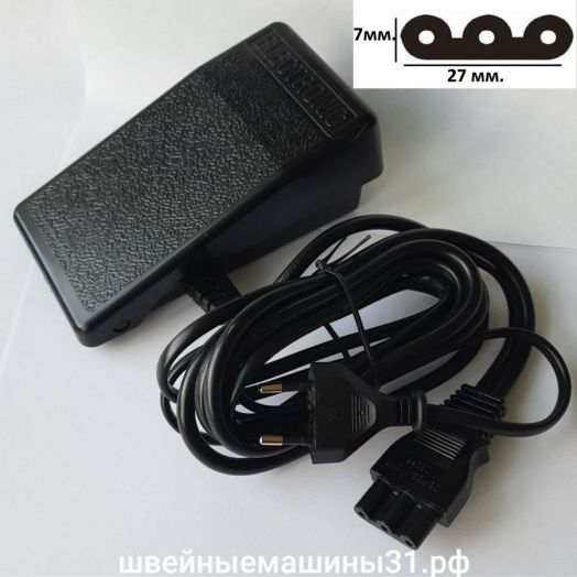 Педаль YDK YC 483N-1  230 В; 0,7А; 150 Вт; разъём Janome, Elna     Цена 4900 руб.