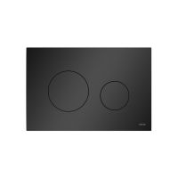 Черная стеклянная кнопка (клавиша) смыва TECEloop 9240657 схема 1