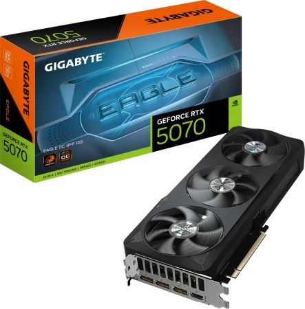 Видеокарта GeForce RTX 5070 12Gb Gigabyte GV-N5070EAGLE OC-12GD