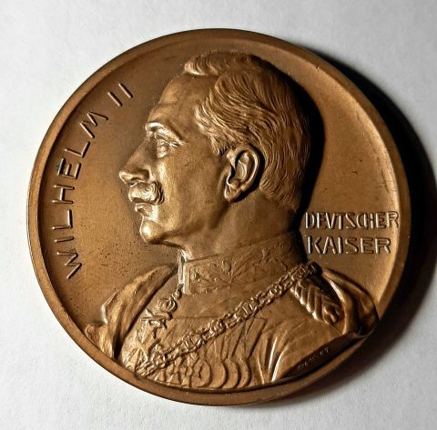 Медаль 1914 Пруссия UNC Германия Война Редкость 50 мм