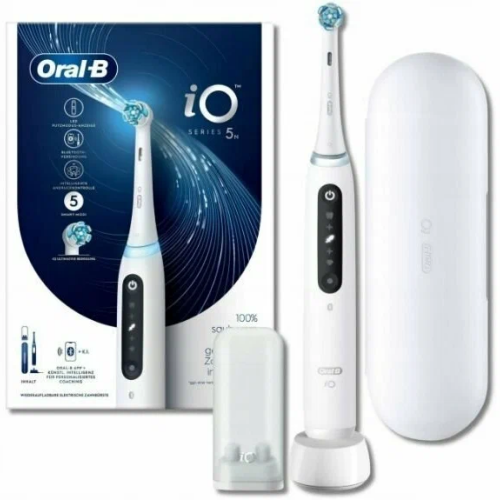 Электрическая зубная щетка Oral-B iO 5 White Alabaster