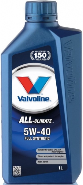 Valvoline All-Climate 5W-40, 1л