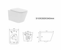 Унитаз подвесной безободковый Aquatek Либра AQ1505T-00 c системой смыва Tornado схема 2 Унитаз подвесной безободковый Aquatek Либра AQ1505T-00 c системой смыва Tornado схема 2