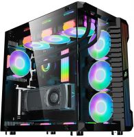 Корпус 1stPlayer Steampunk SP9 Black SP9-BK