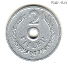 Венгрия 2 филлера 1957