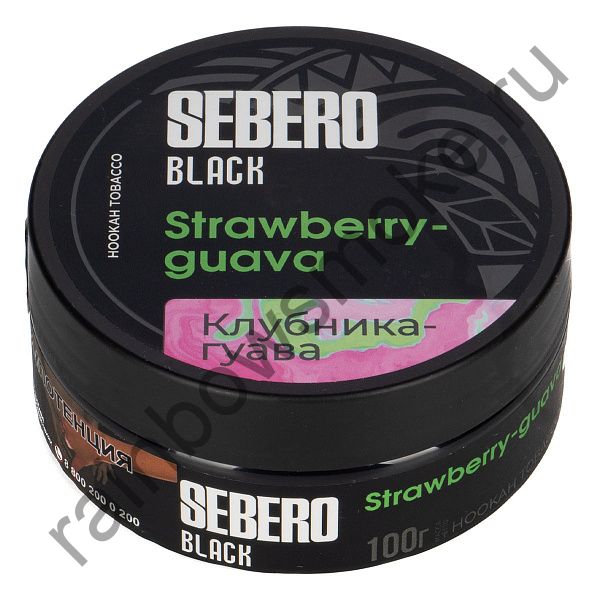 Sebero Black 100 гр - Strawberry Guava (Клубника Гуава)