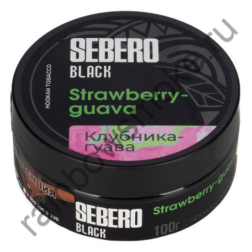 Sebero Black 100 гр - Strawberry Guava (Клубника Гуава)