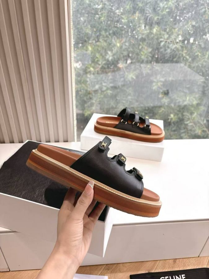 Шлепанцы CELINE Premium