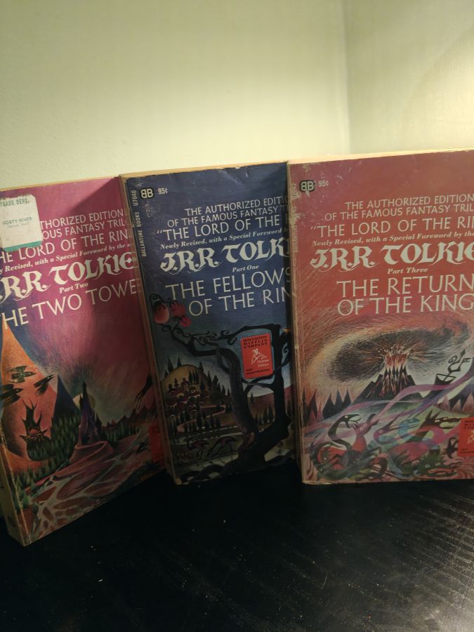 The lord of the rings by Tolkien / Властелин колец Ballantine 1967