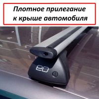 Багажник на крышу Chevrolet Niva / Lada Niva Travel (без рейлингов), ЕД, крыловидные дуги