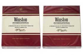 Сигареты — Winston International. USA 80-90х. Редкие. Оригинал