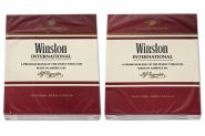 Сигареты — Winston International. USA 80-90х. Редкие. Оригинал