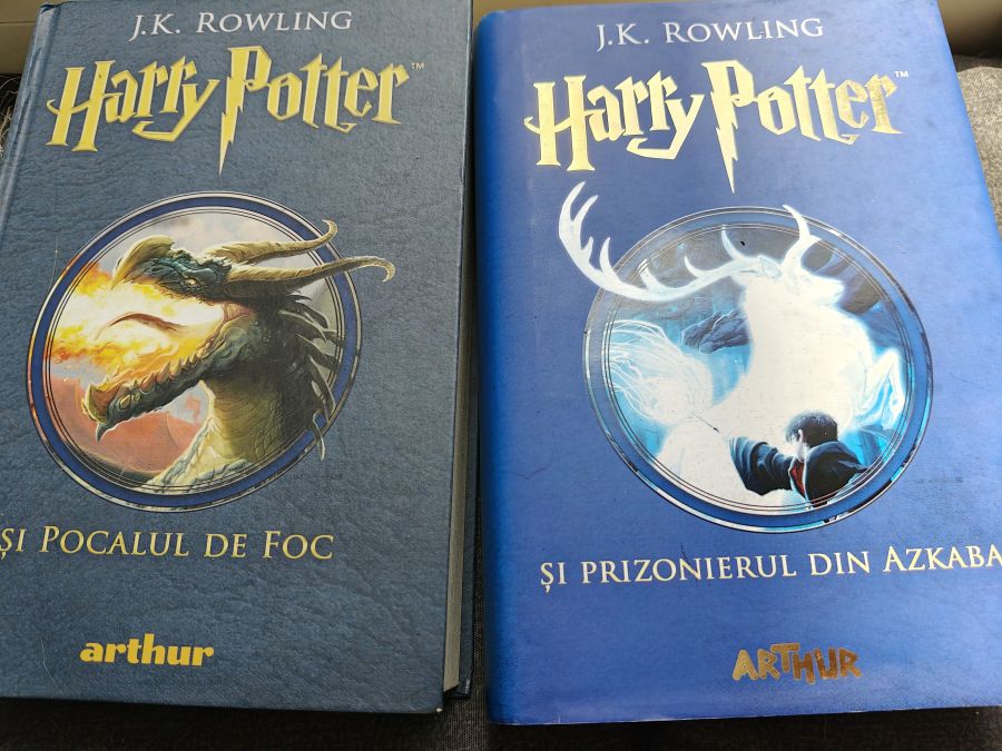 Harry Potter на румынском часть 3-4
