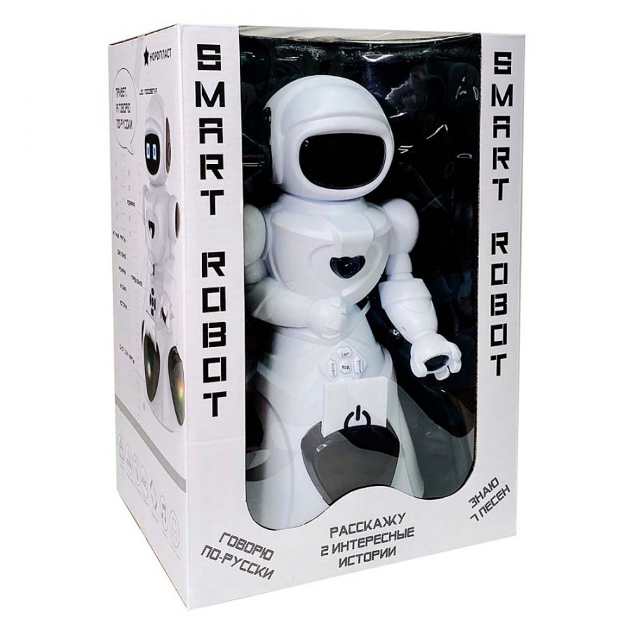 Робот НОРДПЛАСТ арт. 9/0062  электромеханический, песни, сказки, свет