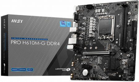 Материнская плата 1700 MSI H610M-G PRO DDR4