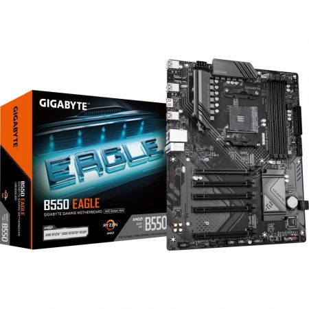 Материнская плата AM4 Gigabyte B550 Eagle