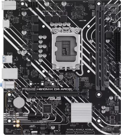 Материнская плата 1700 Asus H610M-K D4 ARGB Prime