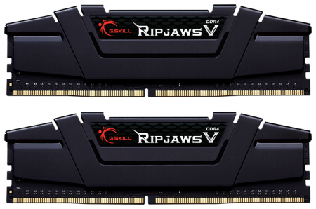 Модуль памяти DDR4 32Gb (2x16Gb Kit) G.Skill 3600 Ripjaws V F4-3600C18D-32GVK
