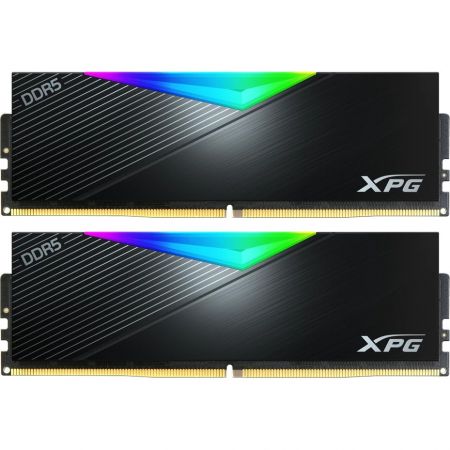 Модуль памяти DDR5 32Gb (2x16Gb Kit) AData 6800 XPG Lancer RGB AX5U6800C3416G-DCLARBK