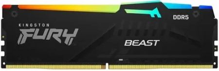 Модуль памяти DDR5 32Gb Kingston 5200 Fury Beast RGB KF552C40BBA-32